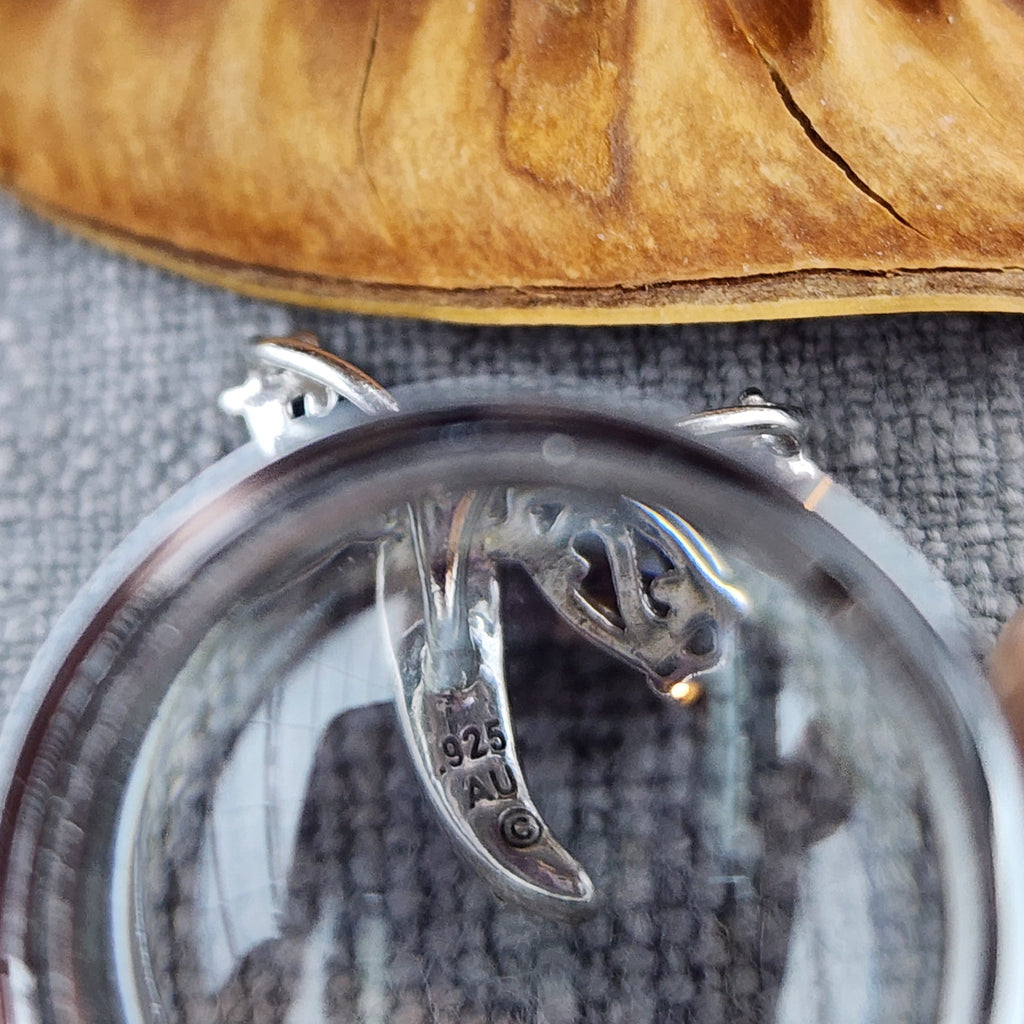 Swarovski AU 925 dragonfly pendant