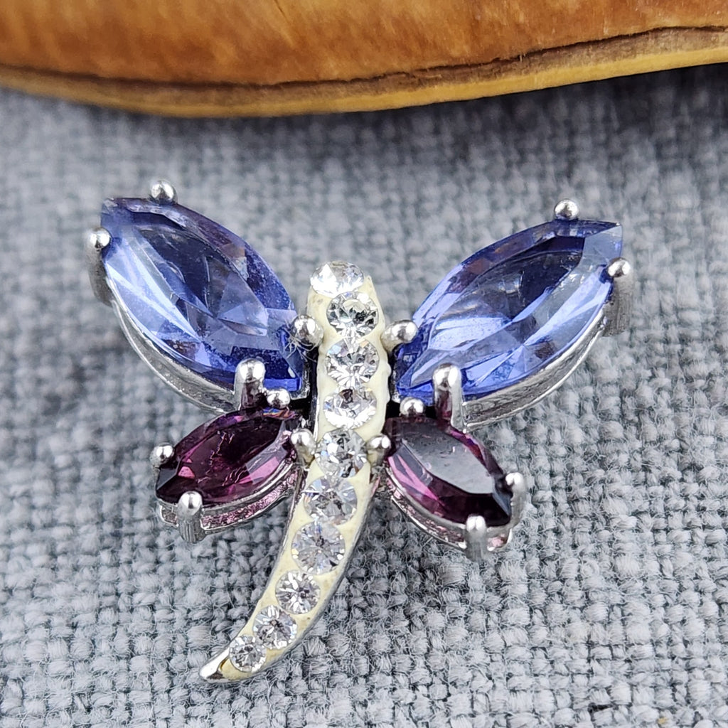 Swarovski AU 925 dragonfly pendant