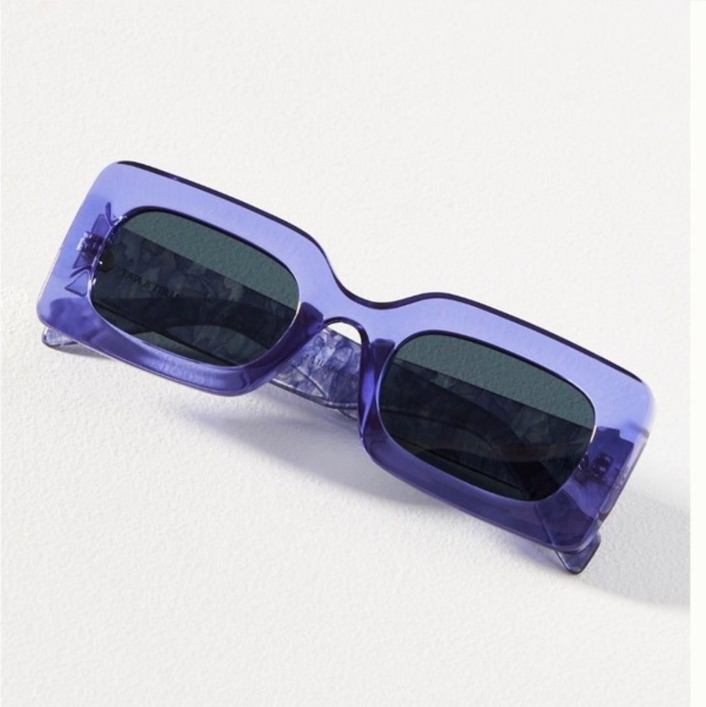 Anthropology Matt & Nat IVVY-2 Recycled Rectangle Sunglasses
