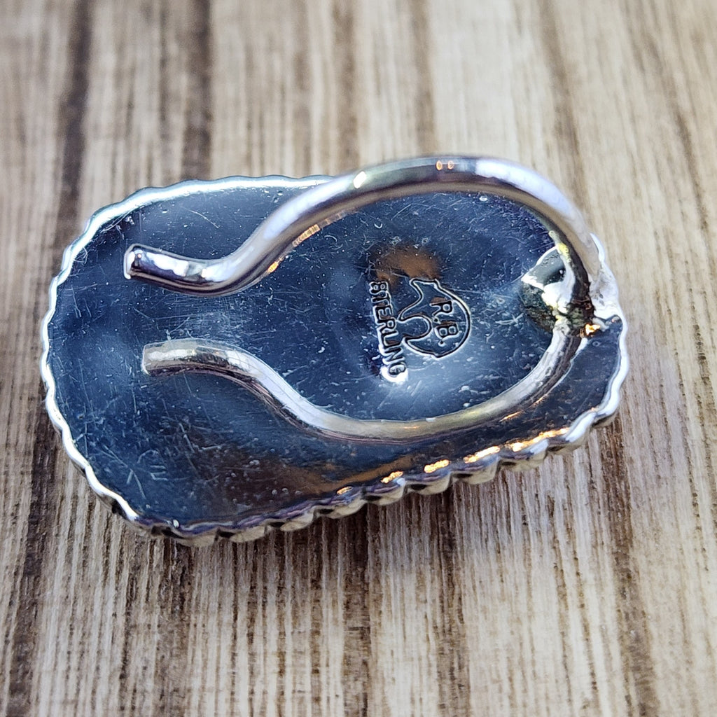 Running Bear Navajo Spiney Oyster Pendant