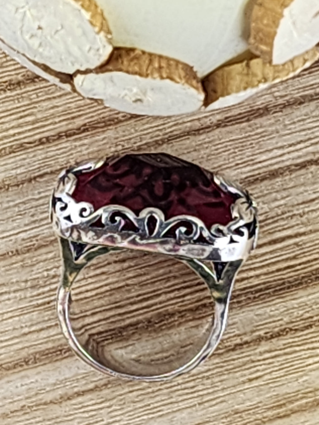 Silpada Berry Licious Flower Ring .925 - Size 8