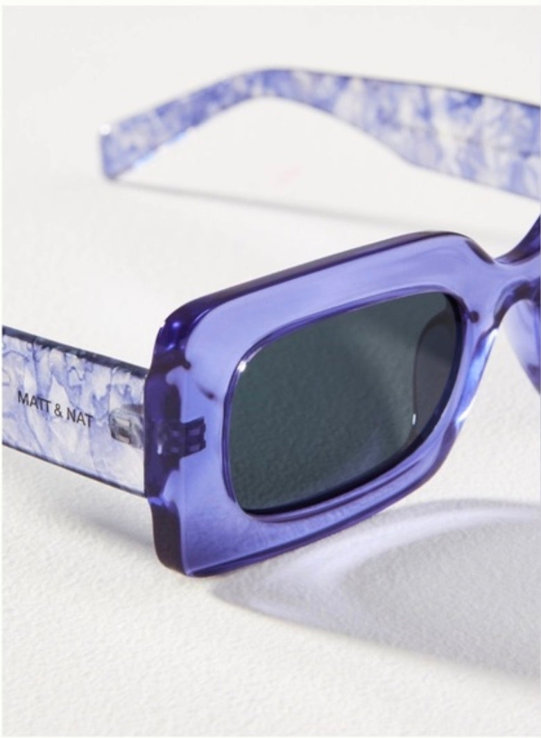 Anthropology Matt & Nat IVVY-2 Recycled Rectangle Sunglasses