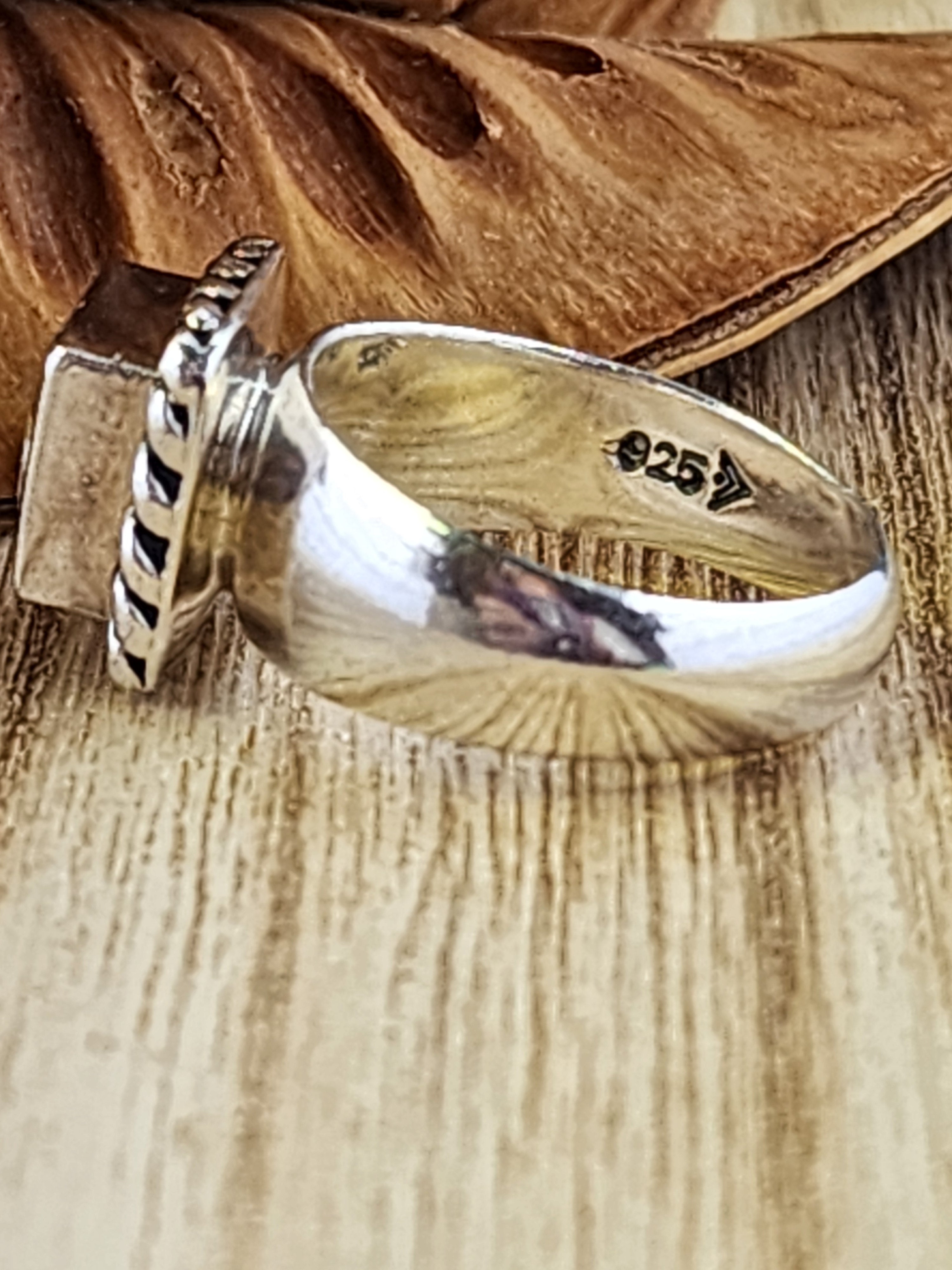 Silpada Elizabeth .925 CZ ring 6.5
