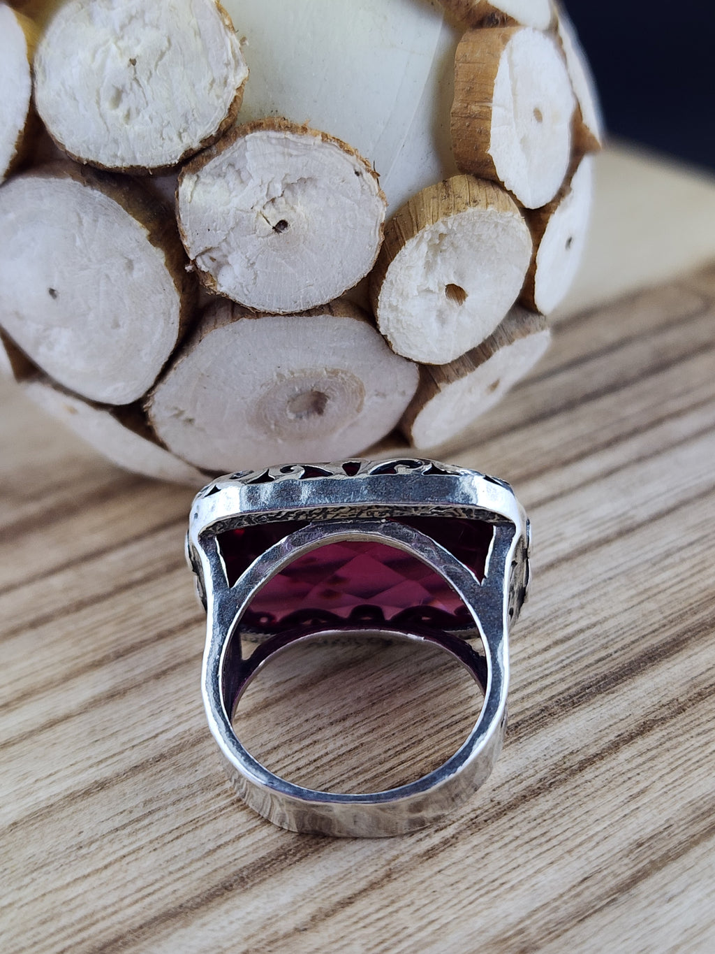 Silpada Berry Licious Flower Ring .925 - Size 8